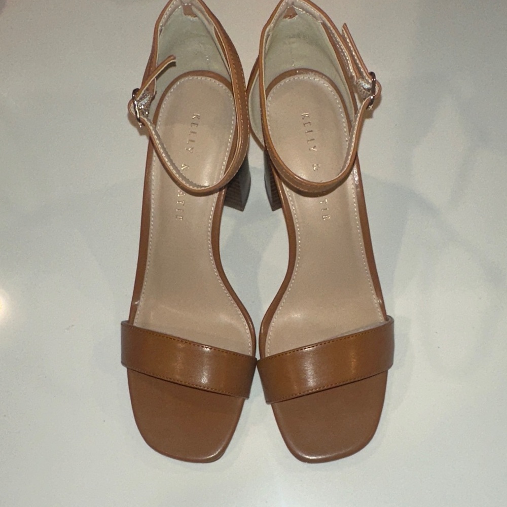 Kelly & Katie Brown Heeled Sandals
